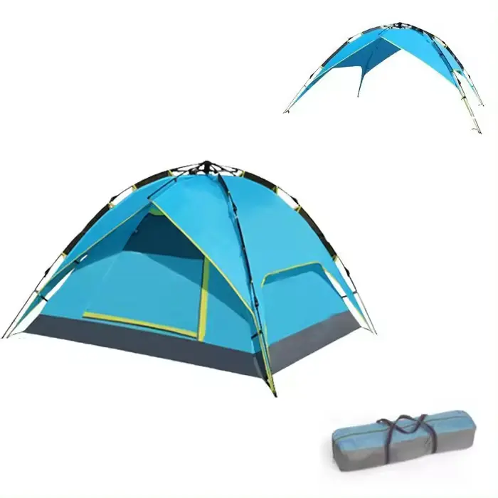 Tente automatique pour camping en plein air, installation facile, abri solaire instantané portable, tente de plage hydraulique, tente de camping automatique
