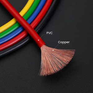 Max. 1000V/15A Kupferdraht und Vernickelte Kupfer-Doppelklemmen Elektrische Messleitungen für Messungen und Tests - Product Image 2