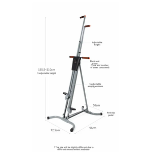 CZFIT - Equipo de Gimnasio en Casa de Alta Calidad, Simulador de Escalada Vertical, Máquina de Ejercicio para Escalar Montañas, Garantía de Calidad - Product Image 3