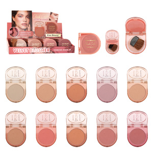 <span class=keywords><strong>Kiss</strong></span> <span class=keywords><strong>Beauty</strong></span> 6g <span class=keywords><strong>Blush</strong></span> mat léger pour les joues, fard à joues, maquillage du visage, produit de beauté, cosmétique, vente en gros, logo personnalisé, marque privée - Product Image 2