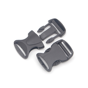 Boucle de fixation latérale en plastique noire 2016, accessoire durable pour sacs à dos et sacs - Product Image 1