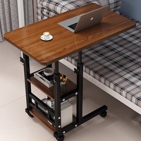 Table de chevet réglable en hauteur de haute qualité, table d'ordinateur, bureau, table d'étudiant, table de chevet pour dortoir, table pour ordinateur portable T1088