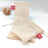 Sac à cordon en toile beige avec logo personnalisé, couleur unie, pochette à bijoux réutilisable