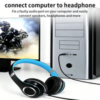 Câble audio USB vers 3,5 mm de qualité Hi-Fi pour ordinateurs portables, ordinateurs de bureau et téléviseurs, convertisseur audio stéréo USB-A OEM ODM