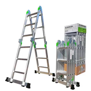 Professional Factory Multi-purpose Ladder aluminum telescopic ladder