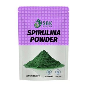 Article populaire : Poudre de spiruline riche en protéines pour le soutien du système immunitaire et des fonctions immunitaires, antioxydant et source de fer - Product Image 1