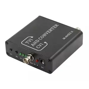 Convertidor de vídeo 4 en 1 CVBS AHD TVI CVI a HDMI, adaptador Compatible con Cable BNC a HDMI VGA BNC(CVBS) para cámara/DVR