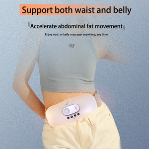 Dispositivo médico para el dolor de espalda: masajeador de cintura inteligente portátil con funciones de calefacción, impulso y presión de aire - Product Image 6