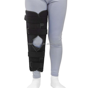 Inmovilizador de rodilla de triple panel de fábrica, soporte ortopédico articulado postoperatorio para rotura de menisco ACL MCL y artritis - Product Image 1