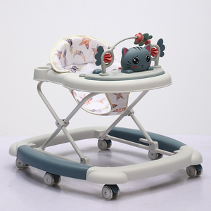 Marche-bébé innovant anti-renversement, design compact et portable, centre d'activités pour petits espaces avec mécanisme de pliage facile - Product Image 1