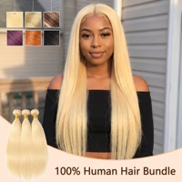 Lot de 613 mèches péruviennes naturelles 100 % vierges non traitées, tissage double machine, simple trame, extensions pour femmes, toutes couleurs, de 10 à 40 pouces