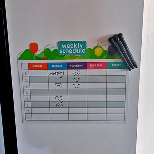 ปฏิทินลบแห้งแม่เหล็กแบบกําหนดเอง แม่เหล็ก<span class=keywords><strong>ส</strong></span>ติก<span class=keywords><strong>เก</strong></span>อร์แม่เหล็กวางแผนราย<span class=keywords><strong>ส</strong></span>ัปดาห์<span class=keywords><strong>ส</strong></span>ําหรับตู้เย็น - Product Image 6