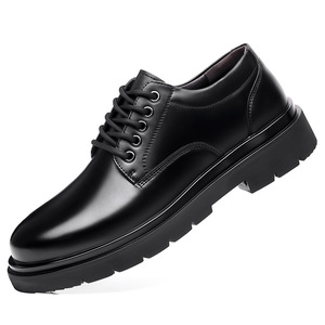 Zapatos de Vestir de Cuero Vacuno para Hombre, Tacón Bajo, Antideslizantes, para Oficina y Uso Casual, Hechos en Wenzhou - Product Image 5