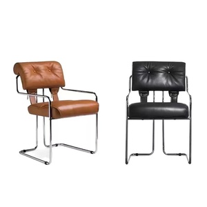 Factory Customized Modern <b>Padded</b> Outdoor Folding Dining <b>Chair</b> Metal Frame PP Seat for Home Furniture Warehouse Hotel Events - Product Image 3