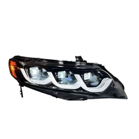 Faro Delantero LED para Coche de Estilo Nuevo Auto-y para Honda Civic 2006-10, Faros Delanteros LED de Triple Ojo Modificados para Accesorios de Coche Honda Civic