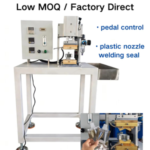 Máquina Selladora Manual de Boquillas para Bolsas de Bebidas / Empaques de Alimentos SY-HZB-1200 con Control de Pedal para Operación Precisa - Product Image 1