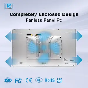 산업용 모니터 산업용 평면 패널 터치 스크린 올인원 PC 인공 지능을위한 안드로이드 산업용 터치 PC