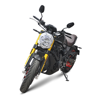 Moto 650cc Chopper Cruiser Grand Sport à Essence 2 Roues