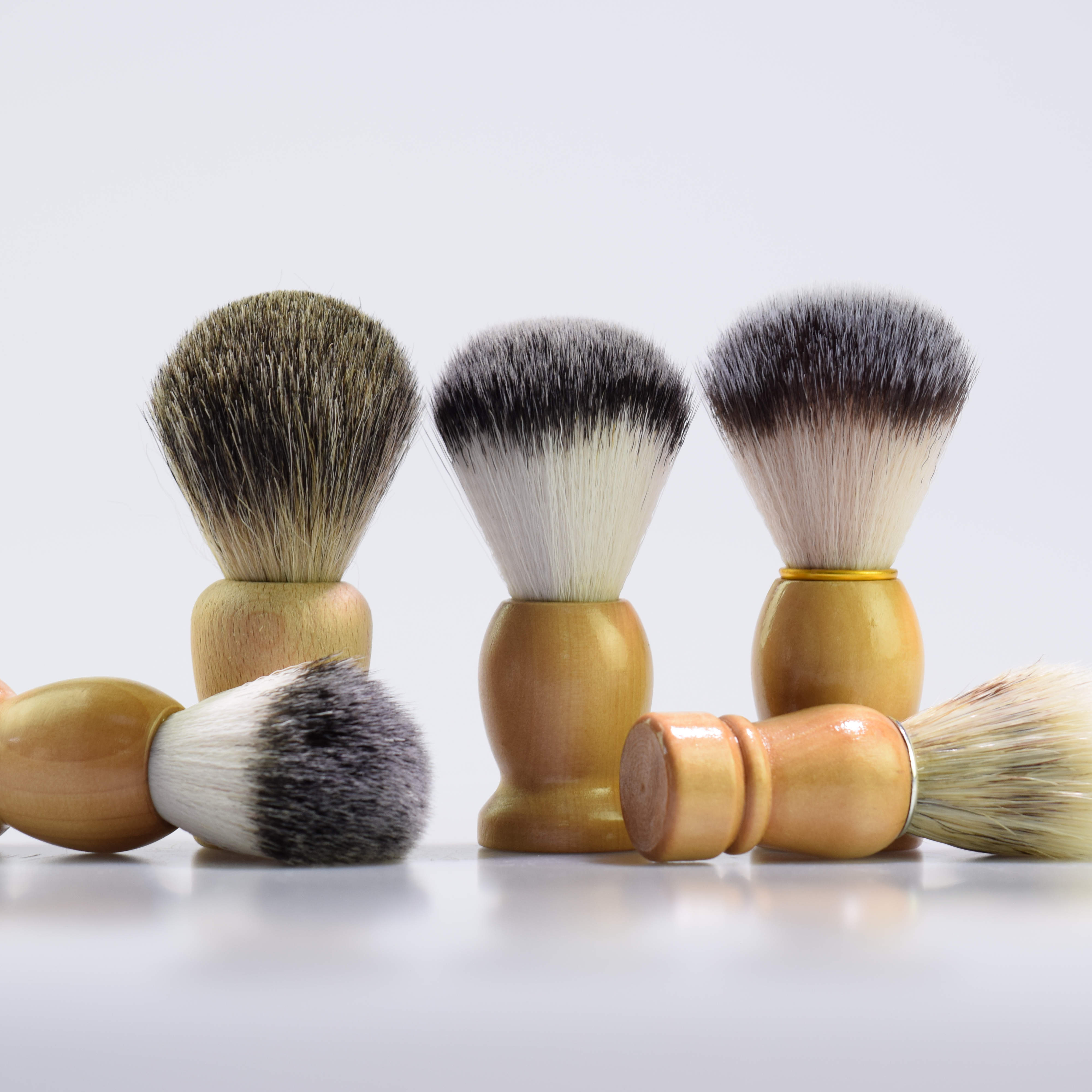 Стильная биоразлагаемая бамбуковая кисть для бритья по цене производителя