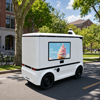 Écran LCD extérieur étanche IP66 de 49 pouces, lisible en plein soleil, affichage publicitaire 2000 nits pour véhicules de livraison autonomes