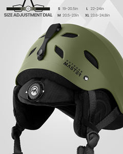 Casco de Esquí con Doble Carcasa y Certificación CE 1077 - Casco de Esquí Personalizado OEM para Niños, Jóvenes y Adultos, Deportes de Invierno, Snowboard - Product Image 3