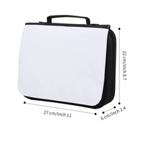 Sac de transport pour Bible personnalisé OEM avec pochette intérieure pour stylo et poignée de transport, en polyester durable, pour l'église