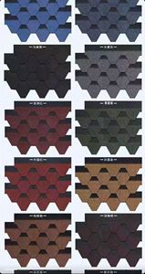 Bardeaux d'asphalte laminés bleus en fibre de verre écologiques, échantillons gratuits, tuiles de toiture extérieures imperméables, <span class=keywords><strong>prix</strong></span> par mètre carré Chine - Product Image 2