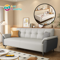 Nouveau Canapé Design pour Salon, Modèle Droit, Convertible en Lit, Fauteuils
