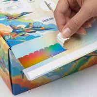 Boîte d'expédition en carton ondulé écologique avec logo personnalisé, pelliculage mat, matériaux recyclés pour les petites entreprises de cosmétiques
