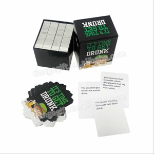 Custom Expansion Writable and Erasable Card <strong>Game</strong> <strong>18</strong>+ Drinking Party <strong>Game</strong> Cards with Marker Pen - Product Image 5