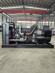 Groupe électrogène industriel 350 kW, conception silencieuse et démarrage automatique, idéal pour l'alimentation de secours des usines, hôpitaux et centres de données - Product Image 2