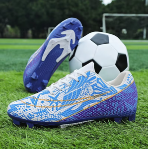 Chaussures de football unisexes en gros, baskets FG basses pour adolescents et crampons de football pour enfants, été et hiver - Product Image 2