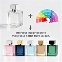 Bouteilles de parfum vides d'icônes personnalisées 50 ml 100ml bouteilles de parfum arabes hommes verts bouteilles d'huile de parfum arabe Atar