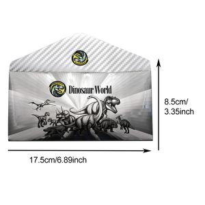 Set de Billetes de Doble Cara con Diseño de Dinosaurios, 100 Billetes Coleccionables, Regalo Artístico y Festivo para Niños, Fanáticos de Jurassic, Decoración Educativa - Product Image 3