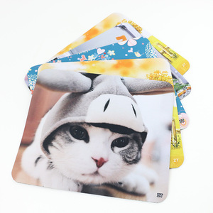 Cartoon Animal <b>Mouse</b> <b>Pad</b> 230x200x1.5mm Rectangular Small Size Warm Hands Design For Office Or Home Use - Product Image 2
