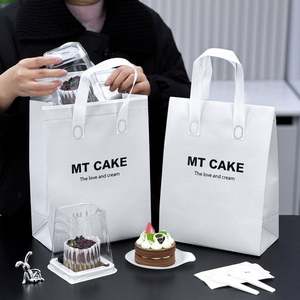 Sac à emporter en aluminium non tissé personnalisé en usine, imperméable, thermique, isolé, pour le thé au lait, les desserts, l'emballage à emporter - Product Image 3