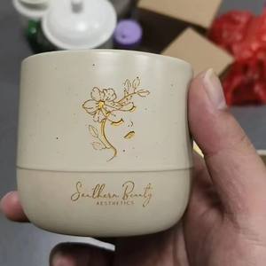Taza de Café de Cerámica Estilo Árabe Personalizada |   Taza Tradicional de Terracota con Diseño de Logotipo |   Venta al por Mayor para Arabia Saudita, Catar y Emiratos Árabes Unidos - Product Image 5