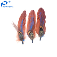 Chapeau personnalisé rose garniture de plumes épingle à chapeau pour bricolage artisanat hommes Cowboy Fedora chapeau Costume chapellerie accessoire de cheveux