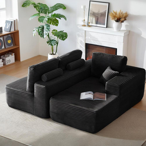 Productos Populares 2026 en Walmart: Sofá Moderno con Chaise Longue Izquierda, Comprimido al Vacío, Muebles para el Hogar Directo de Fábrica en Jiangxi - Product Image 3