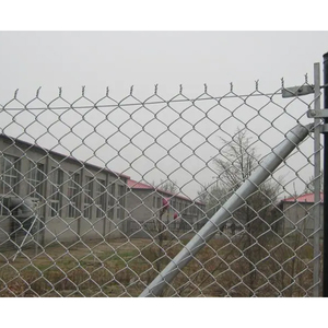 Chiều Cao Kim Cương Lưới Chuỗi Liên Kết Hàng Rào Nhà Máy Giá Vườn Trang Trại 6ft Kim Loại Di Động Vải Vườn Hàng Rào Thép Sắt Tùy Chỉnh Màu Sắc - Product Image 4