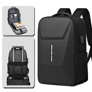 Sac à dos antivol pour ordinateur portable pour hommes et adolescents, avec port de charge USB, 15,6 pouces, sac d'ordinateur pour l'université avec plusieurs compartiments - Product Image 2
