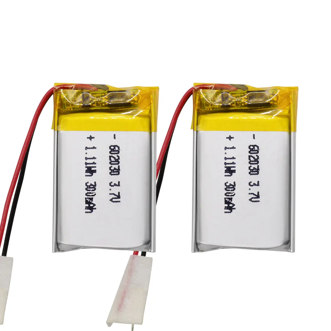 3.7v Battery Lithium Polymer Battery 602030 Bms Polymer 1s 300mah Wholesale 11.1v 7.4v 3.7v Lipo Battery