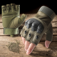 Gants tactiques d'été 2026 demi-doigts pour hommes, compatibles écran tactile, pour moto et activités de plein air, vente en gros