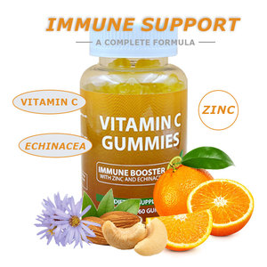 Gomitas Veganas de Vitamina C Sin Azúcar a Base de Pectina, Suplemento Orgánico de Vitamina C, Sin OMG, Gomitas Naturales para Reforzar el Sistema Inmunitario, Venta al por Mayor - Product Image 4