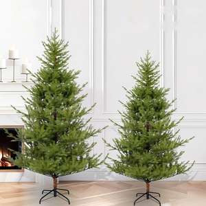 <span class=keywords><strong>Sapin</strong></span> de Noël en PET Toutes Tailles <span class=keywords><strong>Sapin</strong></span> Artificiel Réaliste <span class=keywords><strong>avec</strong></span> des Aiguilles Denses pour la Décoration d'Hôtel Centre Commercial Décorations de Noël - Product Image 1