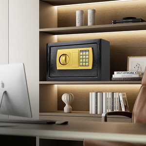 <b>Small</b> Safe Home Mini Electronic Keypad <b>Lock</b> Wall Mount Metal 35x25x25mm Alarm Anti Theft Storage Private Use - Product Image 1