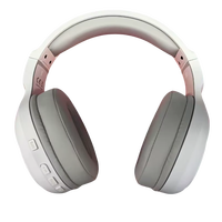 Headset Gaming Nirkabel Tri-Mode Over Ear dengan Mikrofon Dinamis Tahan Air Konektor USB Type-C Diameter Speaker 40mm AAC Olahraga