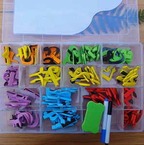 Coloré EVA arabe magnétique lettres chiffres arabe apprentissage jouet pour enfants bébé éducatif orthographe aimant Alphabet ensemble - Product Image 2