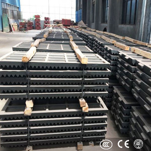 Pièces d'usure pour concasseur à mâchoires série PE : Plaques de mâchoires à dents fixes et mobiles, revêtements de mâchoires en carbure pour l'extraction minière et le traitement des minerais - Product Image 2