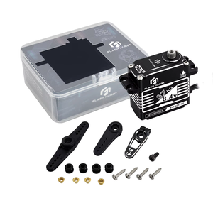 Flashhobby Moteur Brushless Étanche 8.4V 37KG 0.070s à Engrenages Métalliques 80g 25T STD Servo RC pour Voitures, Avions, Bateaux, Modèles et Robots - Product Image 1